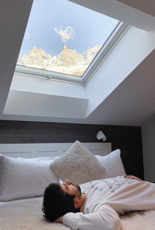 Superior room with view on the mountains
